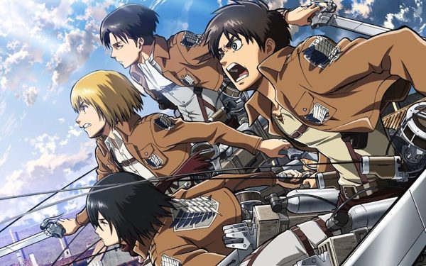 10 anime mang màu sắc giống Attack on Titan