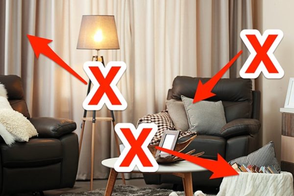 10 lỗi thiết kế nội thất khiến căn nhà kém sang