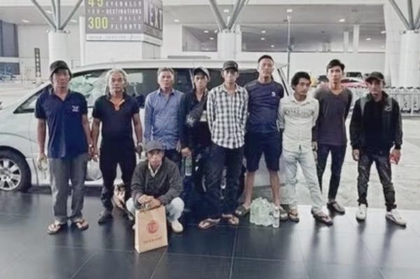 10 ngư dân Việt Nam gặp sự cố tại Malaysia đã được đưa về nước an toàn