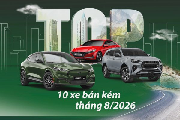 10 xe kén khách tháng 8: Suzuki Swift trở lại, Land Cruiser FJ vắng bóng