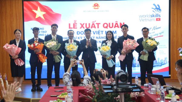 12 thí sinh Việt Nam lên đường dự Kỳ thi Kỹ năng nghề thế giới lần thứ 48-2026
