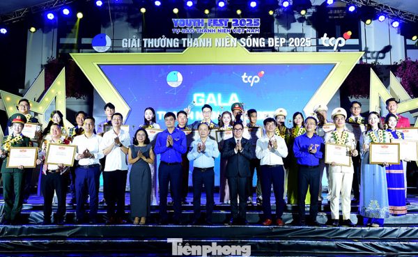 15 gương tiêu biểu được tặng Giải thưởng Thanh niên sống đẹp năm 2026