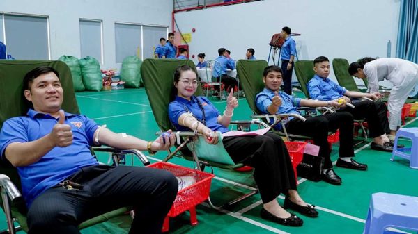 175 người tham gia hiến máu tình nguyện tại Cụm Đoàn Than vùng Uông Bí - Đông Triều