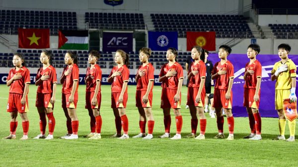 18 cầu thủ từ hệ thống đào tạo trẻ góp mặt trong đội tuyển U17 nữ Việt Nam