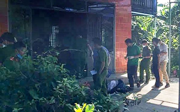 2 cha con chết cháy trong nhà tại Gia Lai lúc rạng sáng
