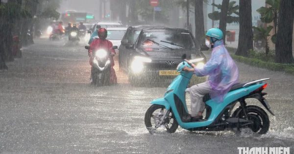 2 tỉnh, thành mưa trên 200 mm dịp tết Trung thu