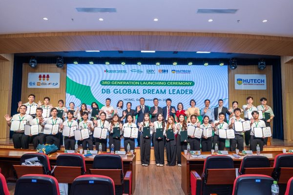25 sinh viên HUTECH tham gia DB Global Dream Leader Mùa 3