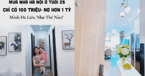 25 tuổi mua nhà Hà Nội khi chỉ có 100 triệu và 1 cây vàng, vay 1,3 tỷ trong 20 năm: 5 năm sau trả sạch nợ, mua tiếp căn thứ 2