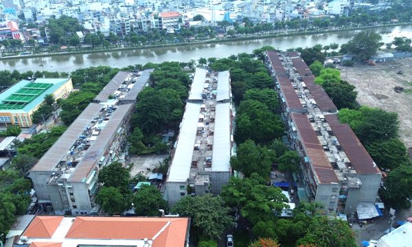 250 hộ dân chung cư Thanh Đa nhận quyết định cưỡng chế di dời