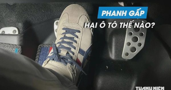 3 bộ phận bị ảnh hưởng khi ô tô phanh gấp