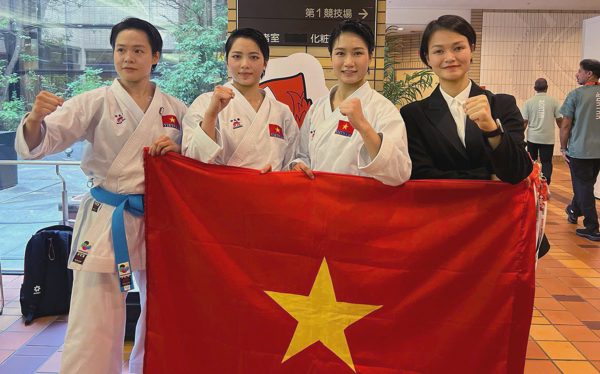 3 cô gái karate mang về HCV đầu tiên cho Việt Nam ở Asiad 20