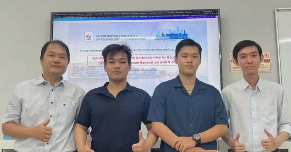 3 sinh viên cơ khí giành cú đúp giải thưởng tại đấu trường AI quốc tế