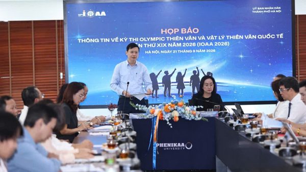 320 thí sinh tranh tài Kỳ thi Olympic Thiên văn và Vật lý thiên văn quốc tế 2026 tổ chức tại Hà Nội