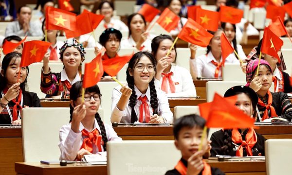 320 thiếu nhi dự kiến tham dự phiên họp giả định Quốc hội trẻ em