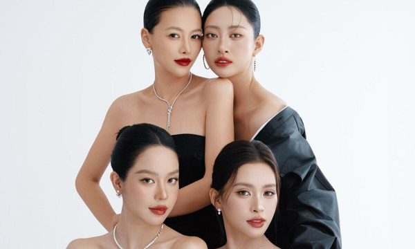 4 hoa hậu Việt diện trang sức Chaumet trên bìa L’Officiel