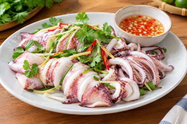 4 không khi ăn mực