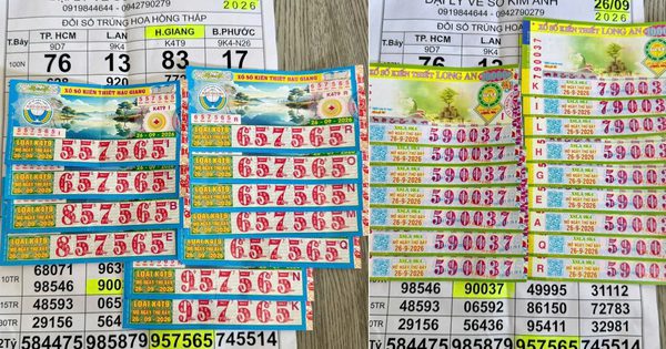 4 người cùng trúng hơn 4,4 tỉ xổ số miền Nam nhờ 9 tờ vé
