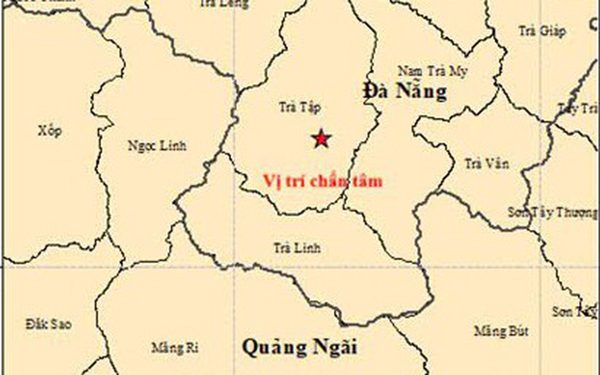 4 trận động đất ở miền núi Đà Nẵng, người dân nghe tiếng nổ, cảm nhận rung lắc