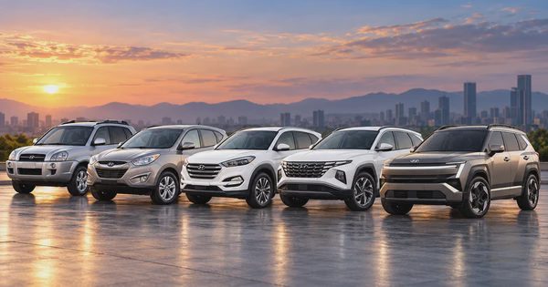 5 đời xe Hyundai Tucson sau 22 năm: Khác lạ đến ngỡ ngàng