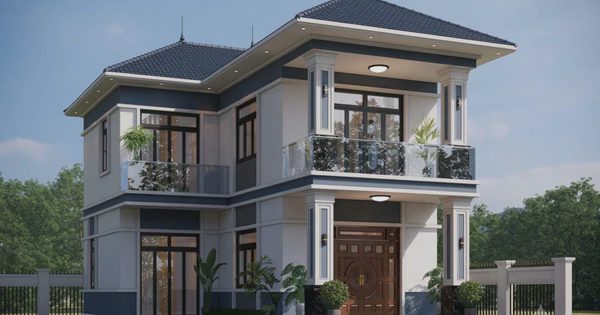 5 mẫu nhà 2 tầng mái Nhật dưới 2 tỷ đồng đáng tham khảo