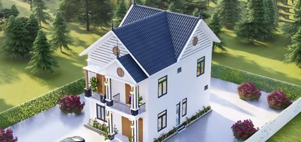 5 mẫu nhà 2 tầng mái Thái phổ biến nhất hiện nay