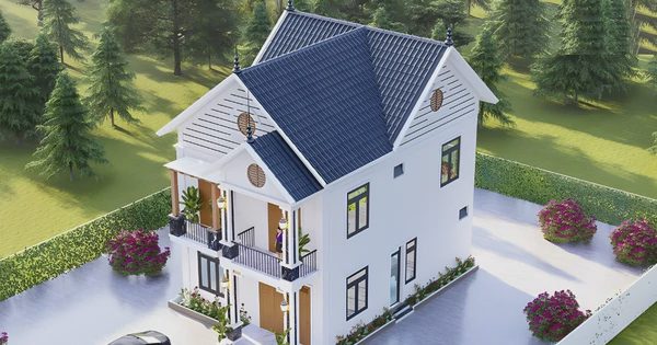 5 mẫu nhà 2 tầng mái Thái phổ biến nhất hiện nay