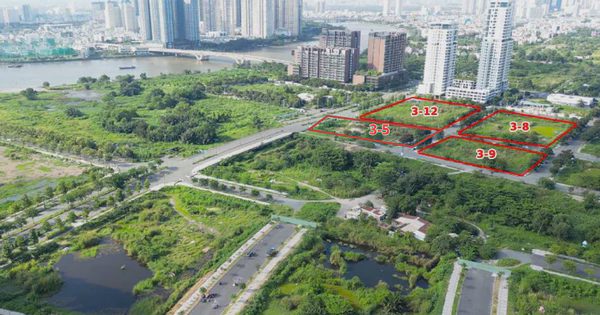 5 năm sau cú bỏ cọc chấn động Thủ Thiêm, 4 lô 'đất vàng' trở lại sàn với mức giá ấn tượng
