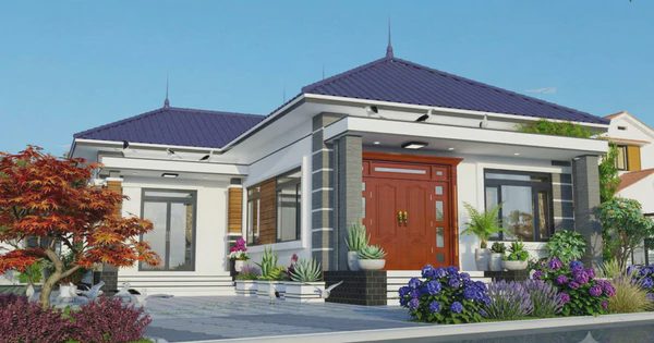 6 mẫu nhà cấp 4 mái Nhật dẫn đầu xu hướng 2026