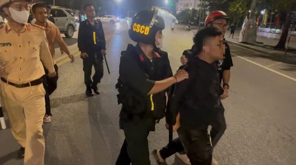 65 thanh, thiếu niên vi phạm giao thông trong một đêm ở Nghệ An