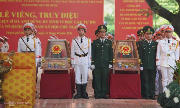 731 hài cốt liệt sĩ ở công viên Lê Thị Riêng sẽ được an táng ngày 14/10