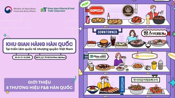 8 thương hiệu F&B Hàn Quốc tìm kiếm đối tác nhượng quyền tại Việt Nam