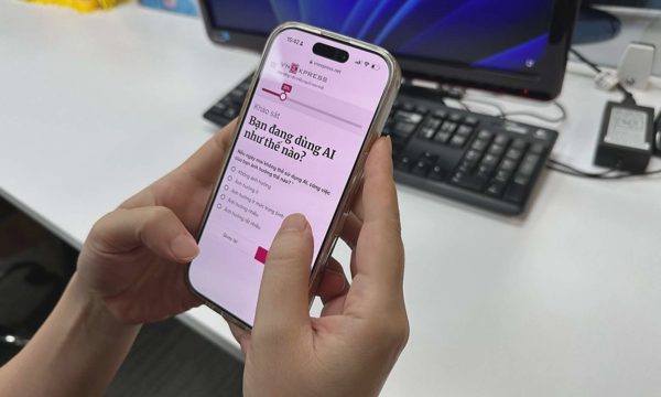 95% độc giả VnExpress từng sử dụng AI