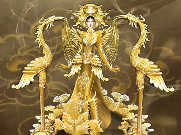 Á hậu Lê Thu Trà sẽ mang “Hạc ngự long quy” đến Miss Intercontinental 2026