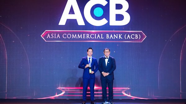 ACB được vinh danh tại 7 hạng mục giải thưởng danh giá trong nước và quốc tế