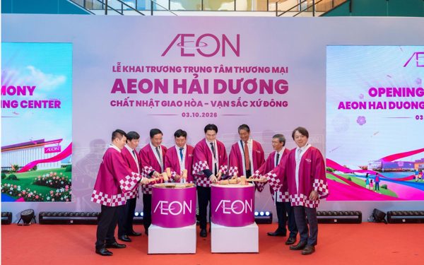 Aeon Việt Nam khai trương trung tâm thương mại quy mô vừa tại Hải Phòng