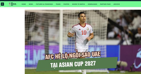 AFC hé lộ ngôi sao UAE - đối thủ của đội tuyển Việt Nam tại Asian Cup 2027