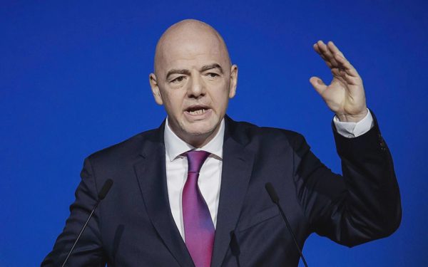 AFC ủng hộ ông Infantino tái cử chủ tịch FIFA