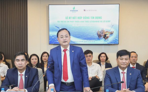Agribank ký hợp đồng tín dụng với PVEP, tài trợ dự án khí Lô B