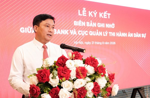 Agribank và Cục Quản lý Thi hành án dân sự ký kết Biên bản ghi nhớ hợp tác