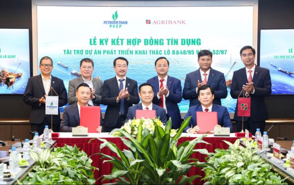 Agribank và PVEP ký kết hợp đồng tín dụng, đồng hành triển khai dự án dầu khí