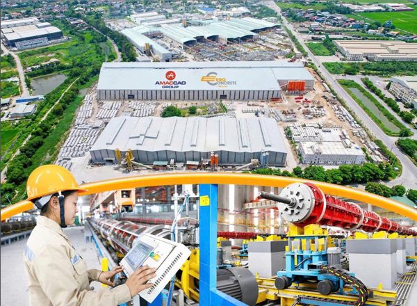 AMACCAO - Châu Âu Nam tiên phong ứng dụng robot công nghệ cao trong sản xuất bê tông