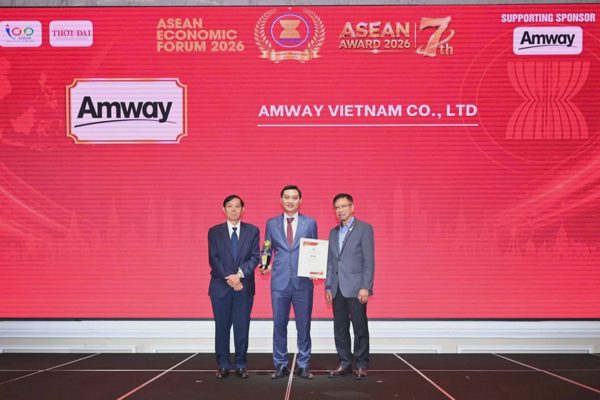 Amway Việt Nam được vinh danh tại Diễn đàn Kinh tế ASEAN
