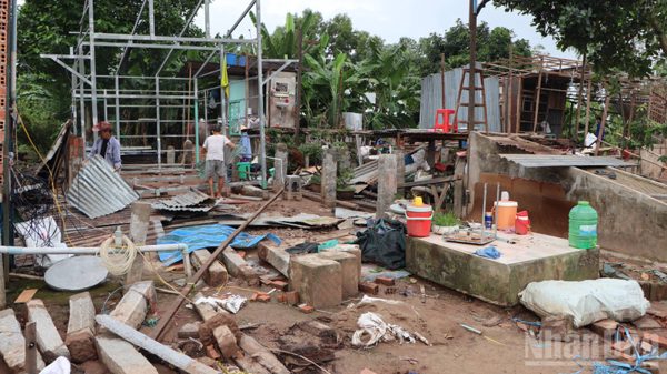 An Giang cảnh báo sạt lở bờ sông
