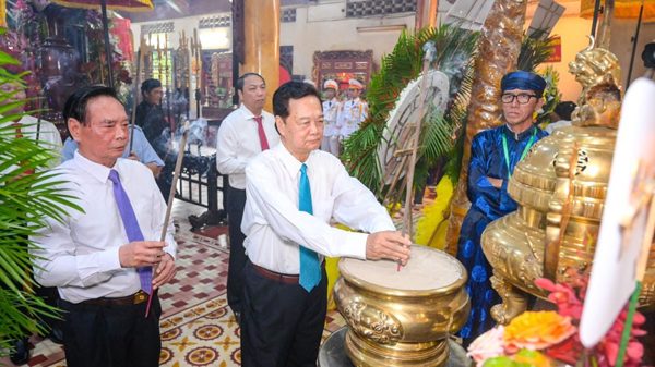An Giang: Dâng hương Anh hùng dân tộc Nguyễn Trung Trực