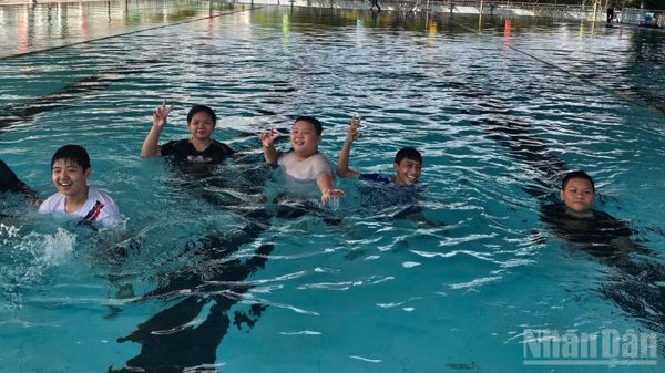 An Giang: Đưa hồ bơi Bình Đức vào hoạt động
