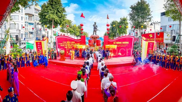 An Giang tổ chức Lễ dâng hương tưởng niệm 158 năm Anh hùng dân tộc Nguyễn Trung Trực hy sinh