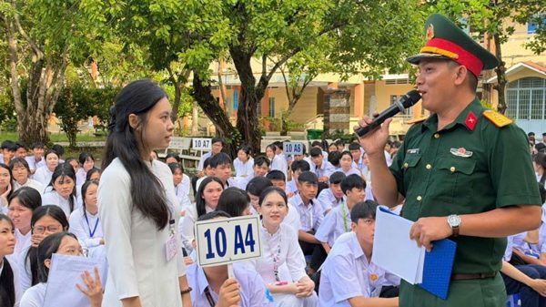 An Giang tuyên truyền pháp luật cho 2.300 học sinh biên giới
