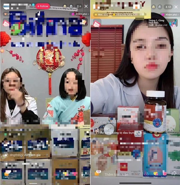 Ẩn họa từ hành vi livestream bán thuốc