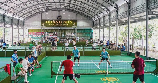 Ấn tượng cụm sân pickleball chất lượng cao tại TP.Đồng Nai