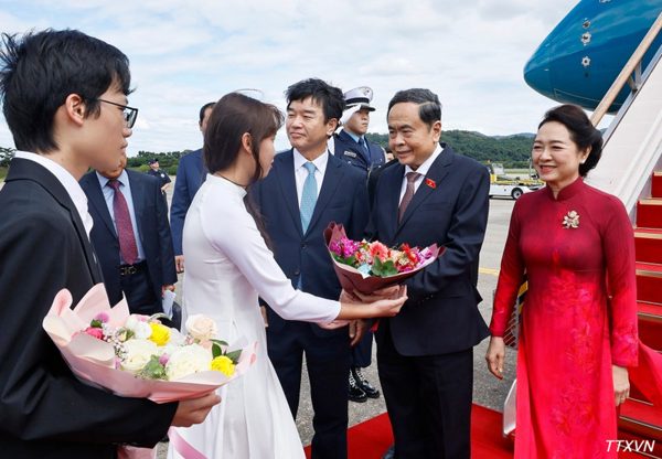 [Ảnh] Chủ tịch Quốc hội Trần Thanh Mẫn đến Seoul, bắt đầu thăm chính thức Hàn Quốc